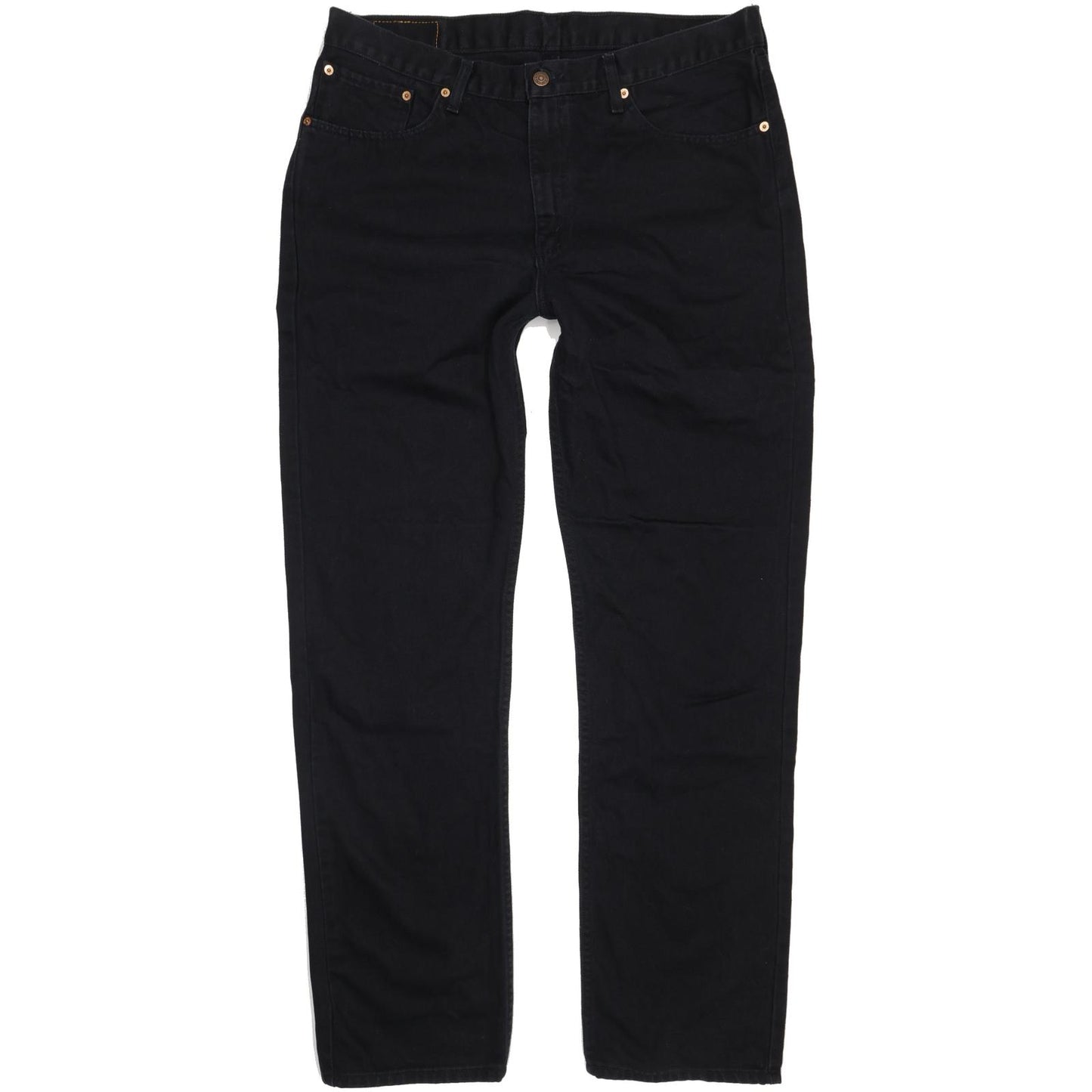 Levi's 751 Men Black Straight Regular Jeans W38 L34