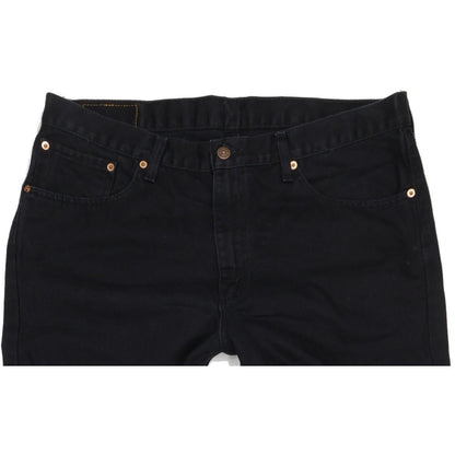 Levi's 751 Men Black Straight Regular Jeans W38 L34