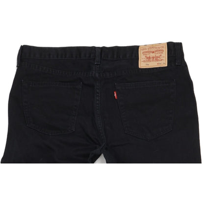 Levi's 751 Men Black Straight Regular Jeans W38 L34