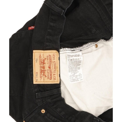 Levi's 751 Men Black Straight Regular Jeans W38 L34