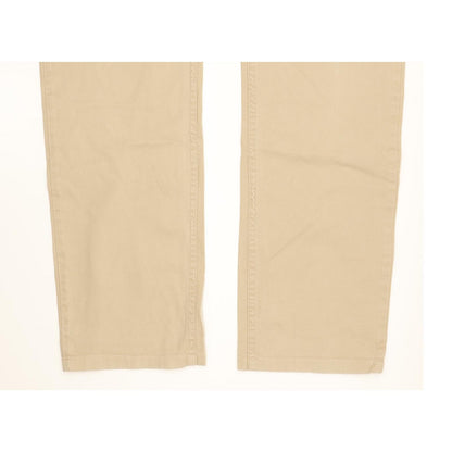Lee Brooklyn Men Beige Straight Regular Stretch Jeans W33 L32