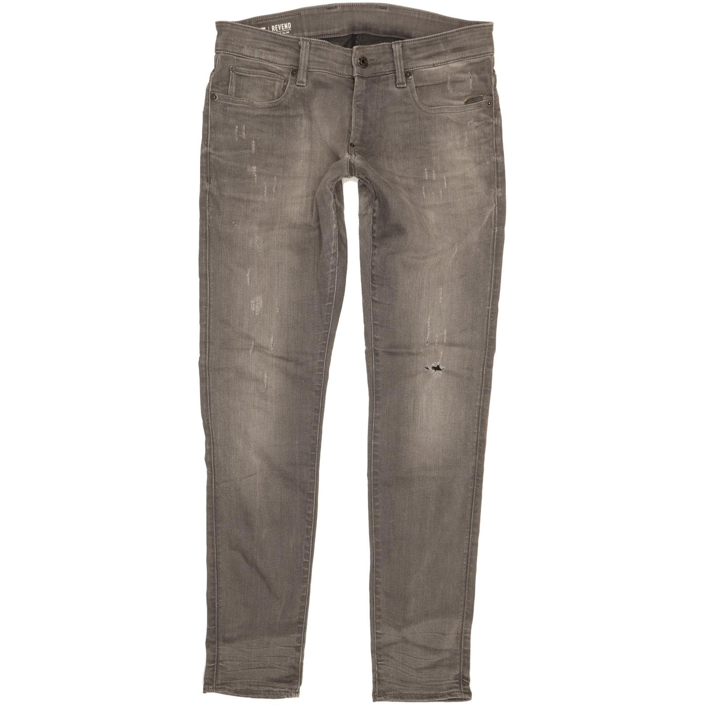 G-Star Revend Women Grey Skinny Slim Stretch Jeans W31 L32