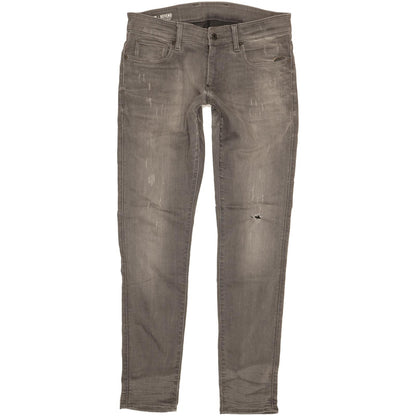 G-Star Revend Women Grey Skinny Slim Stretch Jeans W31 L32