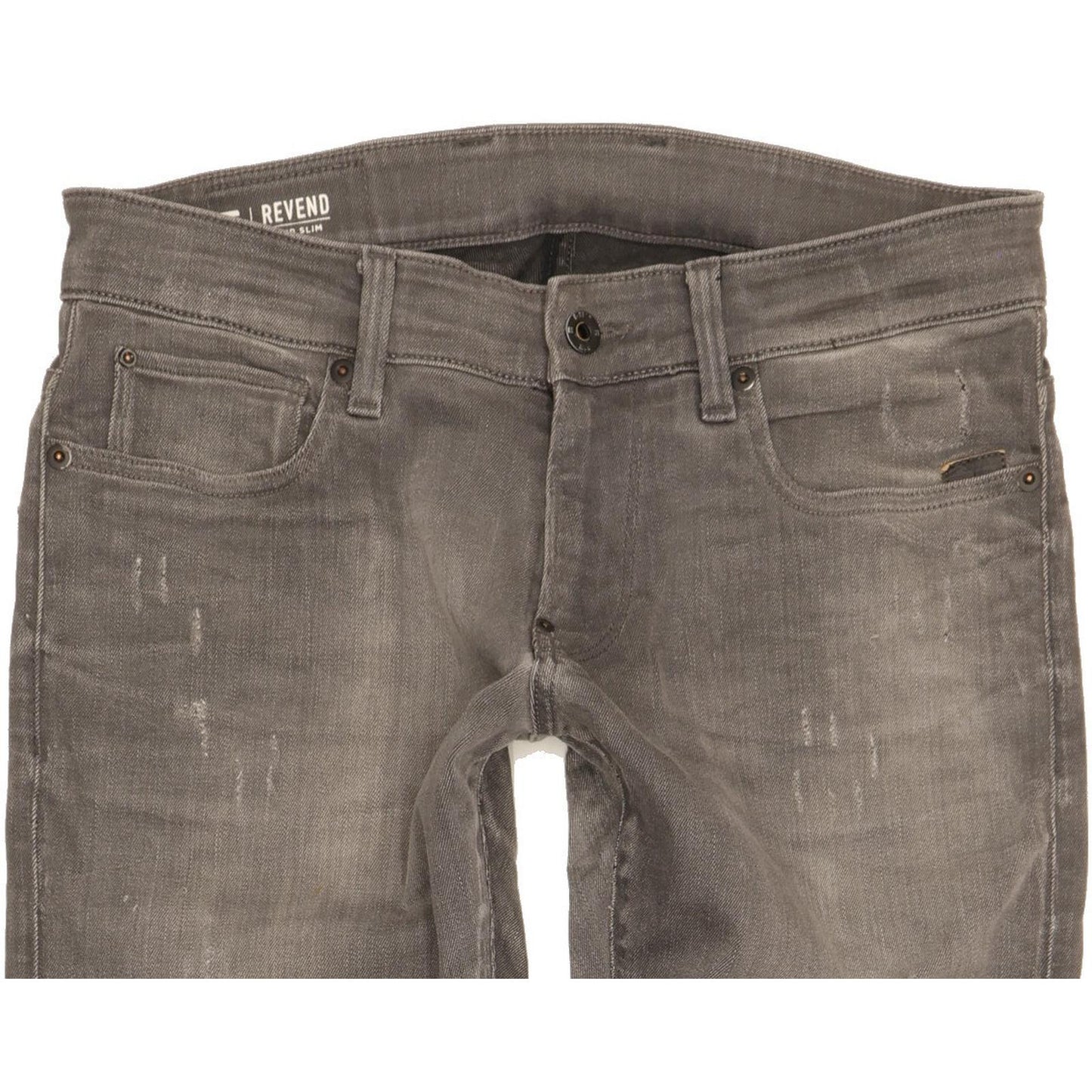 G-Star Revend Women Grey Skinny Slim Stretch Jeans W31 L32