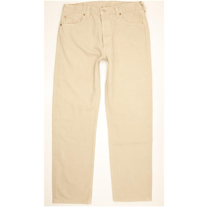 Levi's 501 Men Beige Straight Regular Jeans W36 L31
