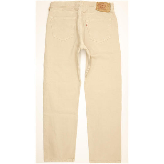 Levi's 501 Men Beige Straight Regular Jeans W36 L31