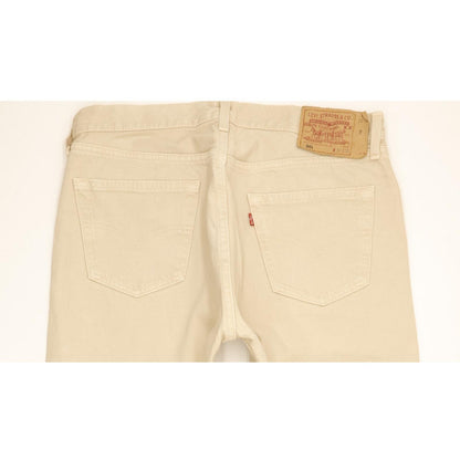 Levi's 501 Men Beige Straight Regular Jeans W36 L31