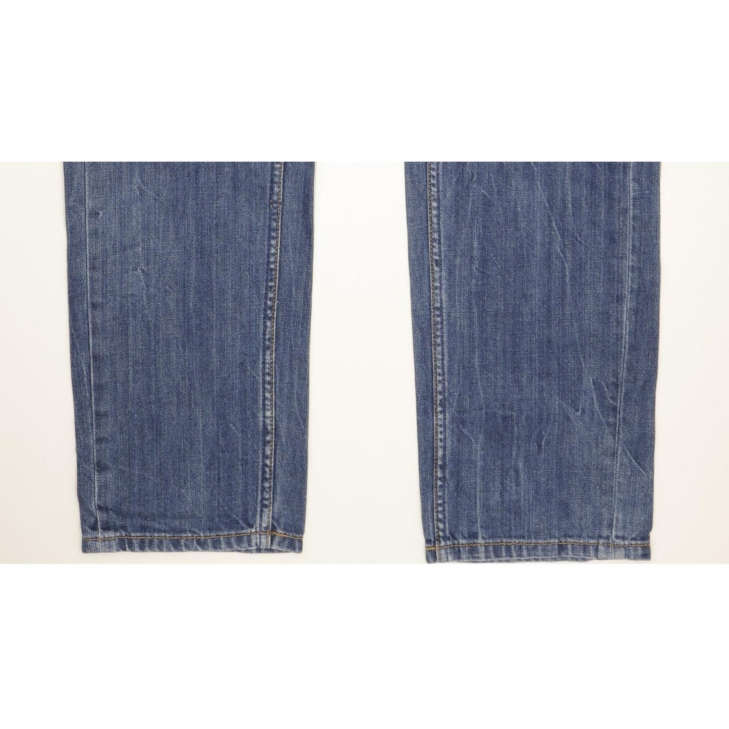 Mustang Oregon Men Blue Tapered Slim Jeans W33 L35