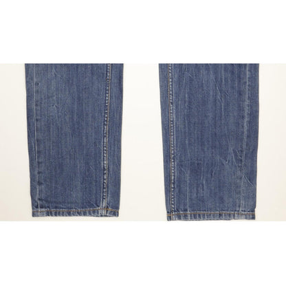 Mustang Oregon Men Blue Tapered Slim Jeans W33 L35