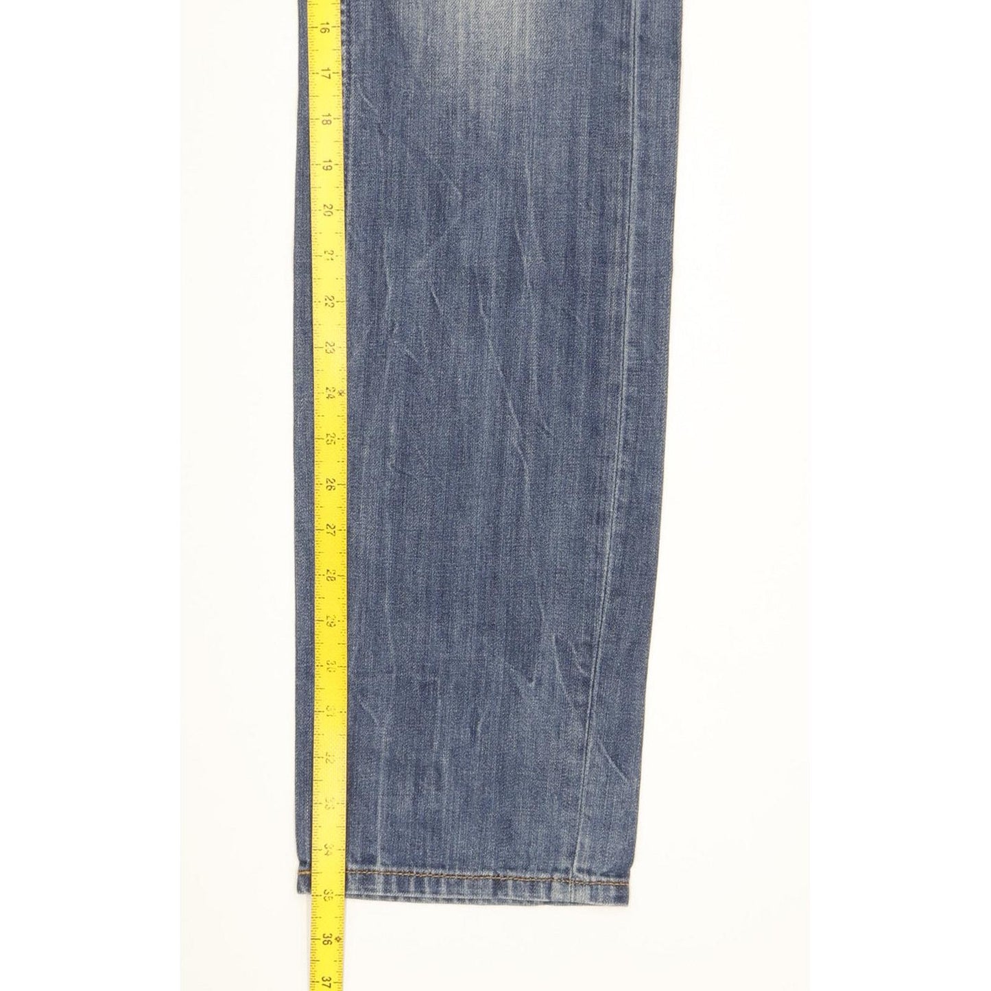 Mustang Oregon Men Blue Tapered Slim Jeans W33 L35