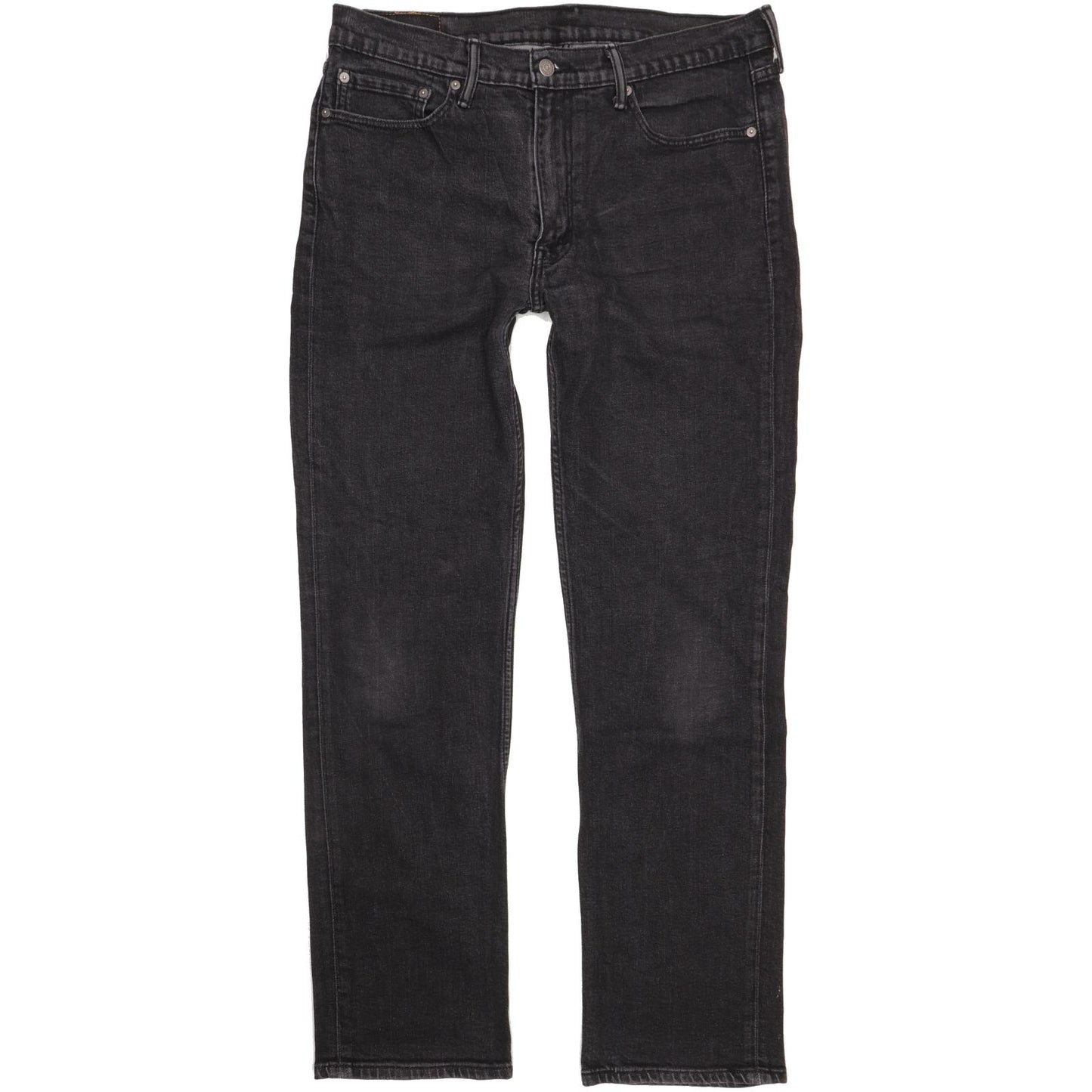 Levi's 514 Men Black Straight Slim Stretch Jeans W36 L33