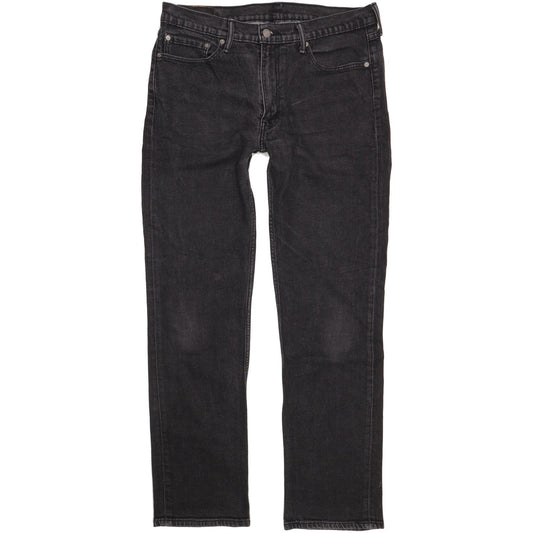 Levi's 514 Men Black Straight Slim Stretch Jeans W36 L33