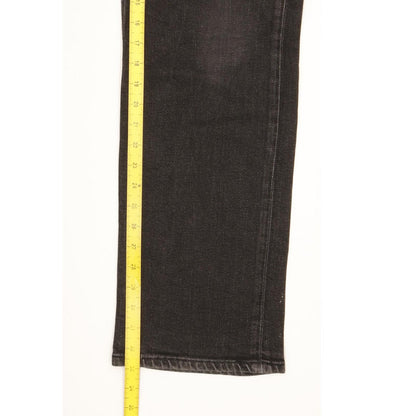 Levi's 514 Men Black Straight Slim Stretch Jeans W36 L33