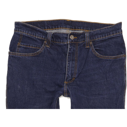 Mustang Pittsburgh Men Blue Straight Regular Stretch Jeans W35 L29