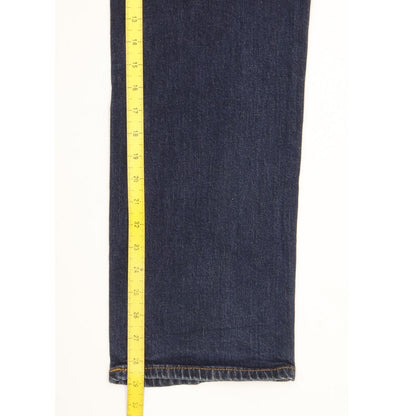 Mustang Pittsburgh Men Blue Straight Regular Stretch Jeans W35 L29