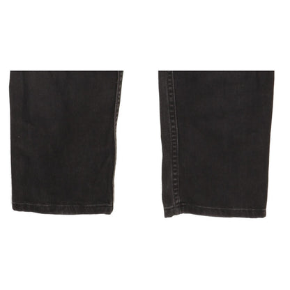 Levi's 522 Men Black Tapered Slim Stretch Jeans W33 L30
