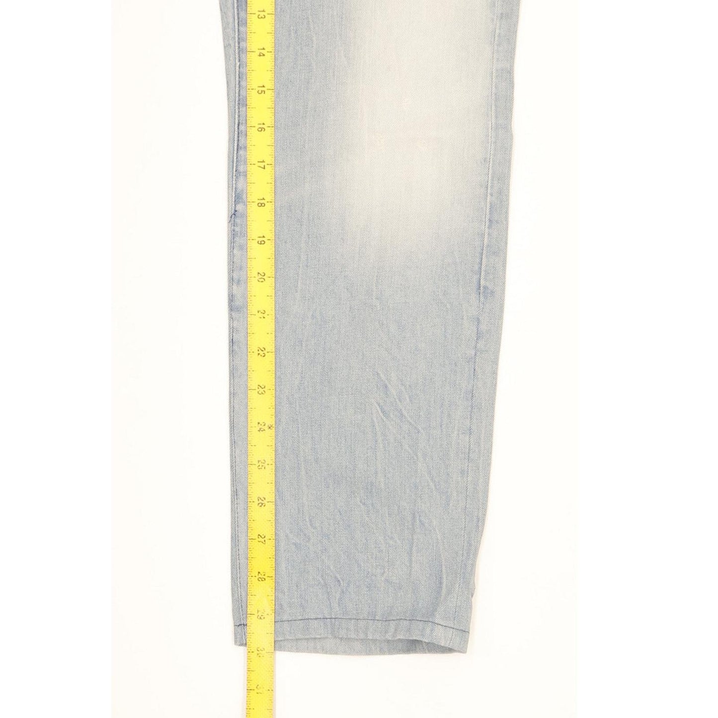 G-Star 3301 Men Blue Straight Slim Jeans W34 L30