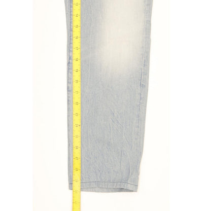 G-Star 3301 Men Blue Straight Slim Jeans W34 L30