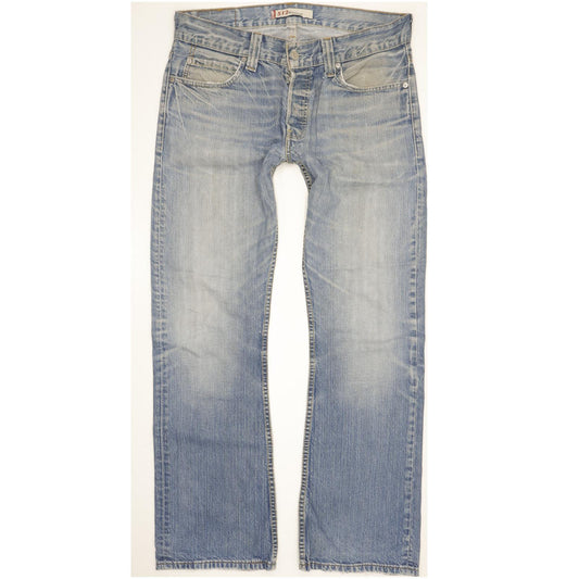Levi's 512 Men Blue Bootcut Slim Jeans W34 L33
