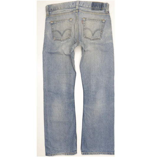 Levi's 512 Men Blue Bootcut Slim Jeans W34 L33
