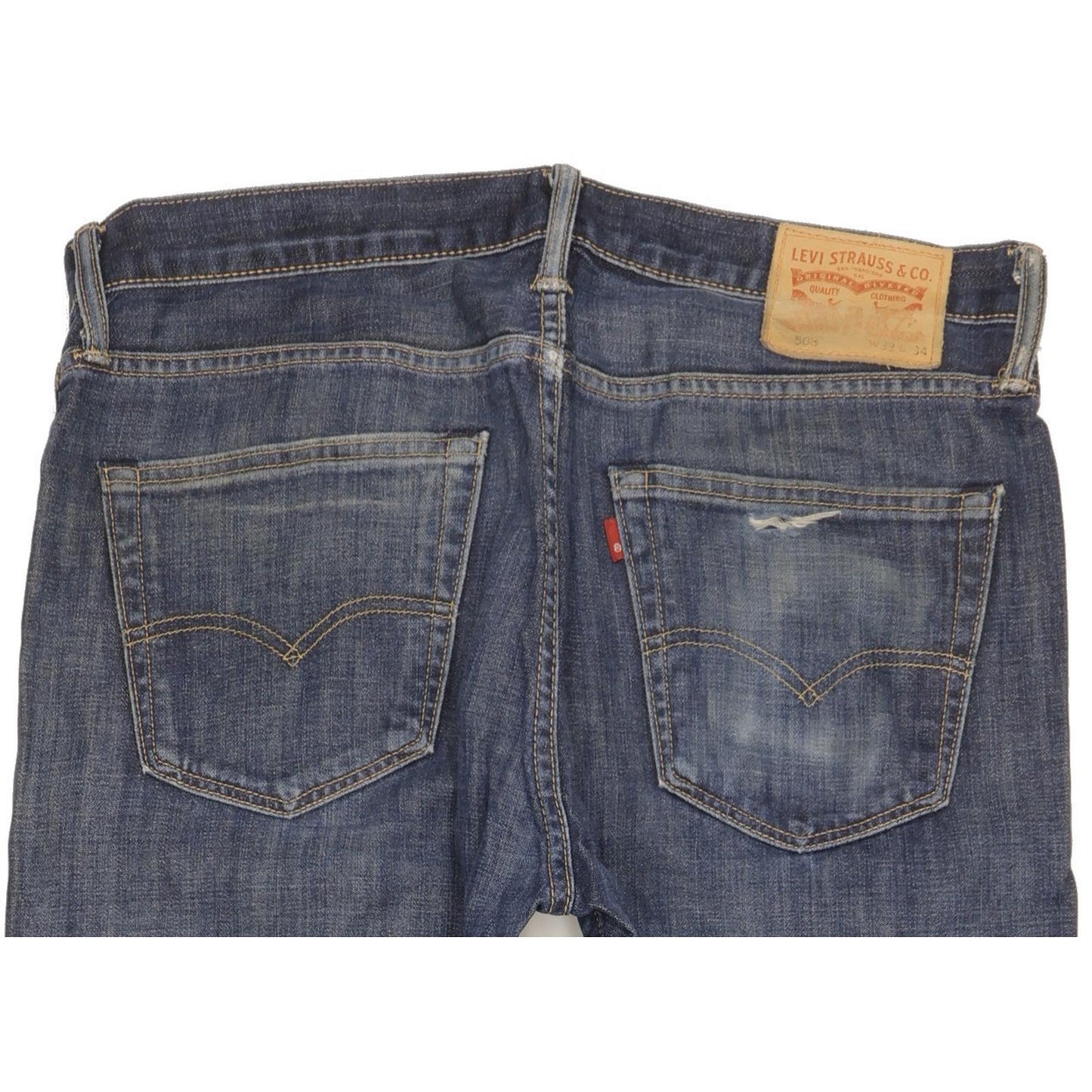 Levi's 508 Men Blue Straight Regular Jeans W33 L31