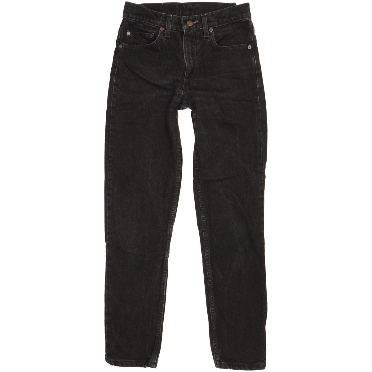 Levi's 512 Made in USA Black Tapered Slim Jeans W29 L30
