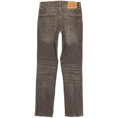Levi's 511 Men Grey Straight Slim Stretch Jeans W29 L31