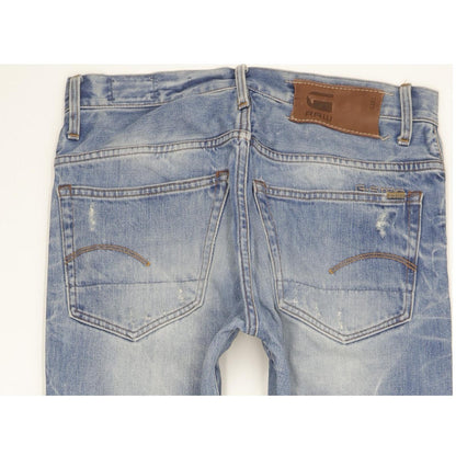 G-Star 3301 Men Blue Straight Regular Jeans W31 L32