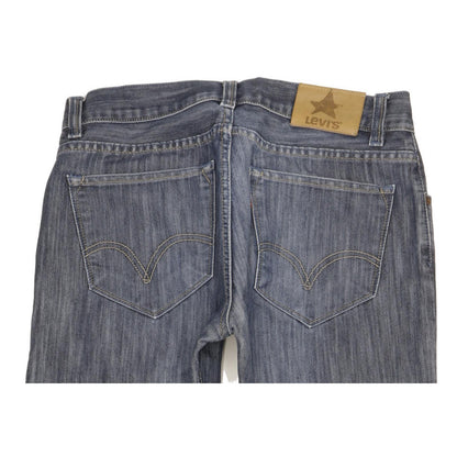 Levi's Men Blue Straight Regular Jeans W33 L32