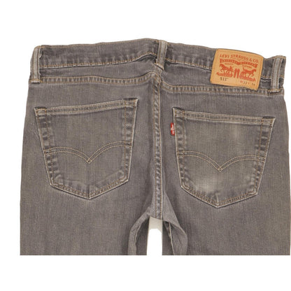 Levi's 511 Men Blue Straight Slim Stretch Jeans W33 L33