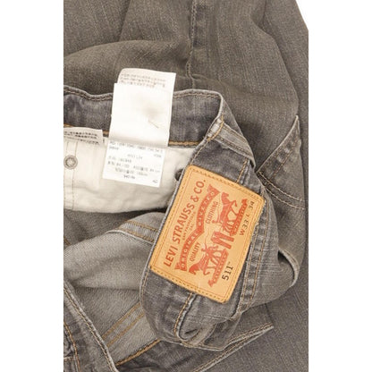 Levi's 511 Men Blue Straight Slim Stretch Jeans W33 L33