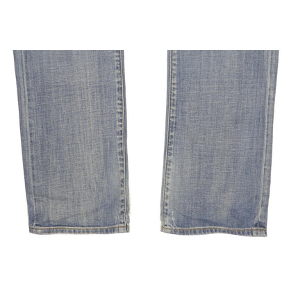 G-Star 3301 Men Blue Straight Slim Jeans W34 L34