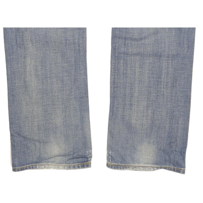 G-Star 3301 Men Blue Straight Slim Jeans W34 L34