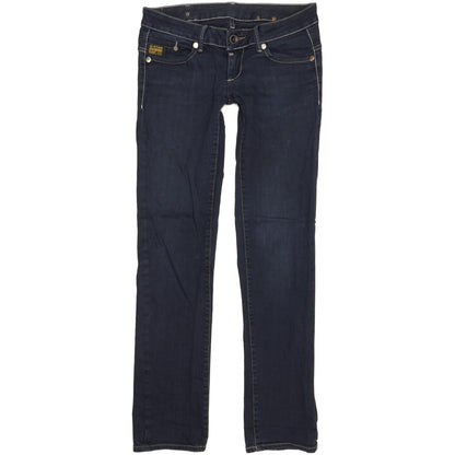 G-Star Midge Women Blue Straight Slim Stretch Jeans W29 L32