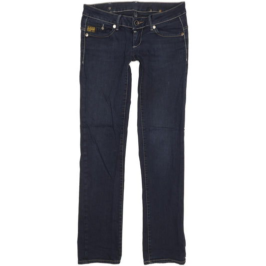 G-Star Midge Women Blue Straight Slim Stretch Jeans W29 L32
