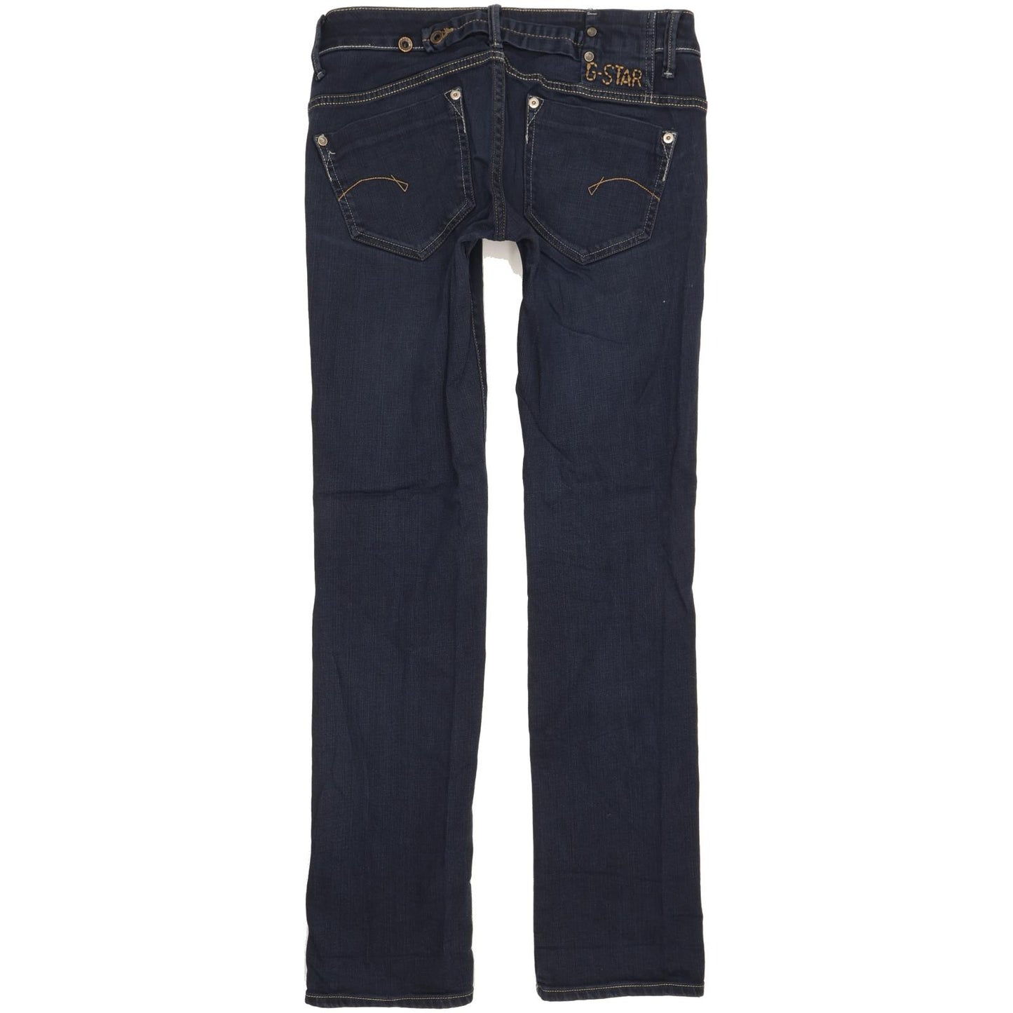 G-Star Midge Women Blue Straight Slim Stretch Jeans W29 L32