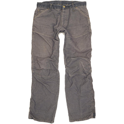 G-Star Elwood Prisoner Mix Men Blue Straight Regular Trousers W34 L34