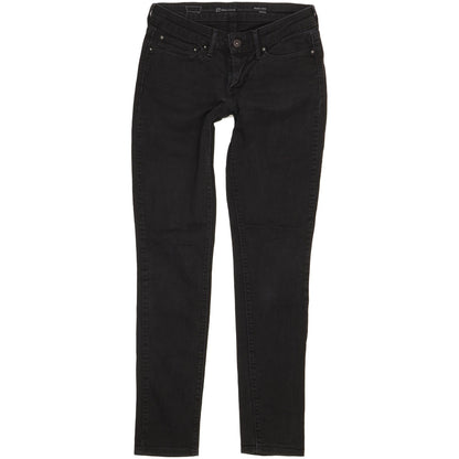 Levi's Demi Curve Women Black Skinny Slim Stretch Jeans W27 L31