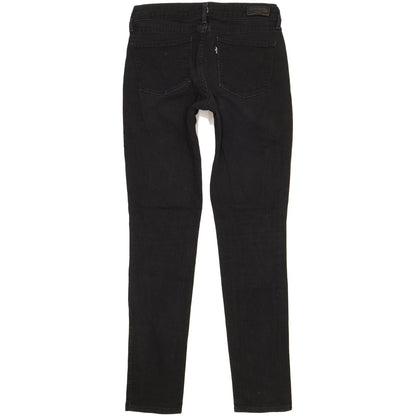 Levi's Demi Curve Women Black Skinny Slim Stretch Jeans W27 L31