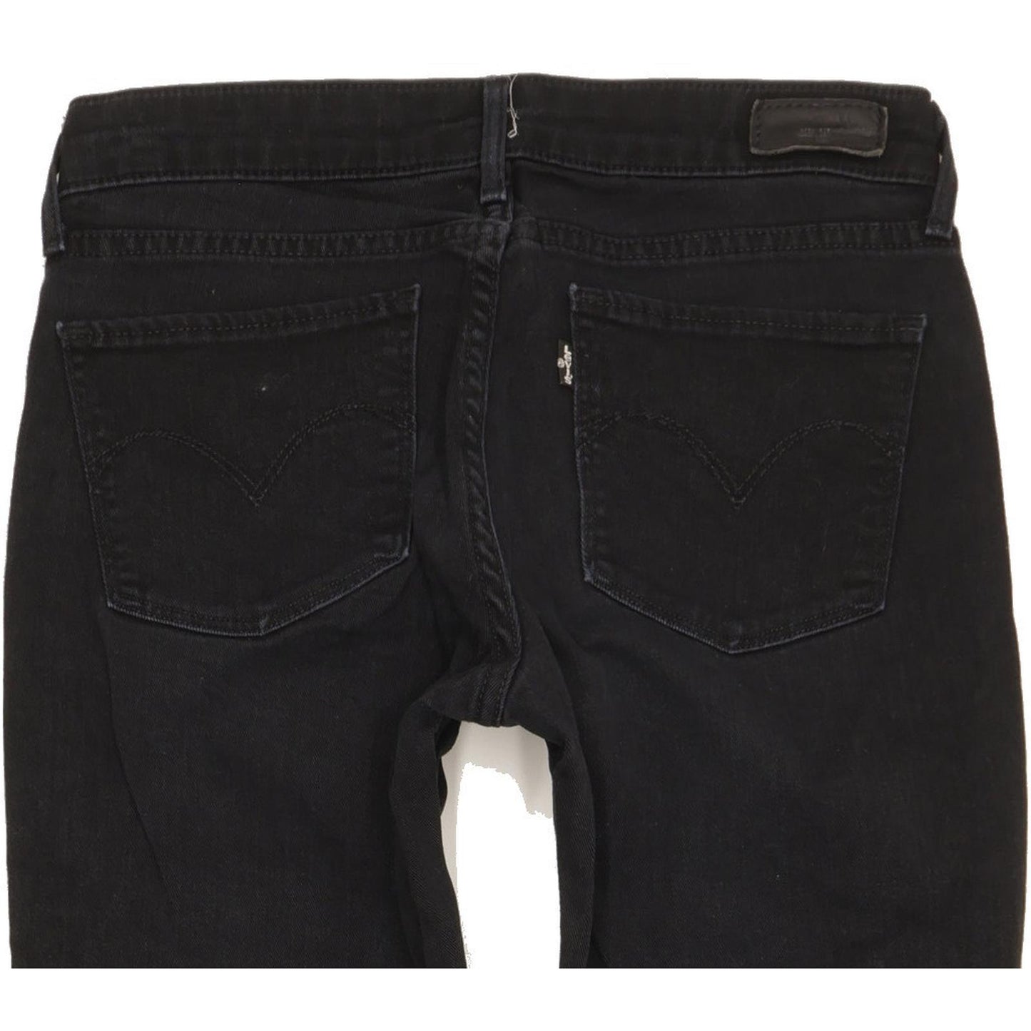 Levi's Demi Curve Women Black Skinny Slim Stretch Jeans W27 L31