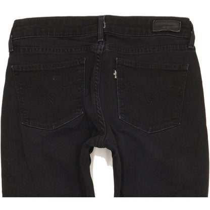 Levi's Demi Curve Women Black Skinny Slim Stretch Jeans W27 L31