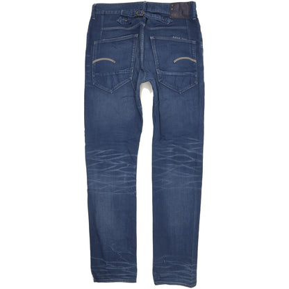 G-Star Blades Men Blue Tapered Slim Jeans W33 L34