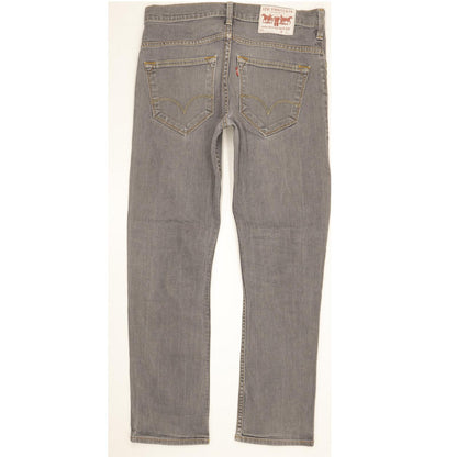 Levi's 506 Men Grey Straight Regular Stretch Jeans W31 L29