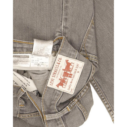 Levi's 506 Men Grey Straight Regular Stretch Jeans W31 L29