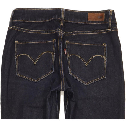 Levi's Bold Curve Women Blue Skinny Slim Stretch Jeans W26 L28