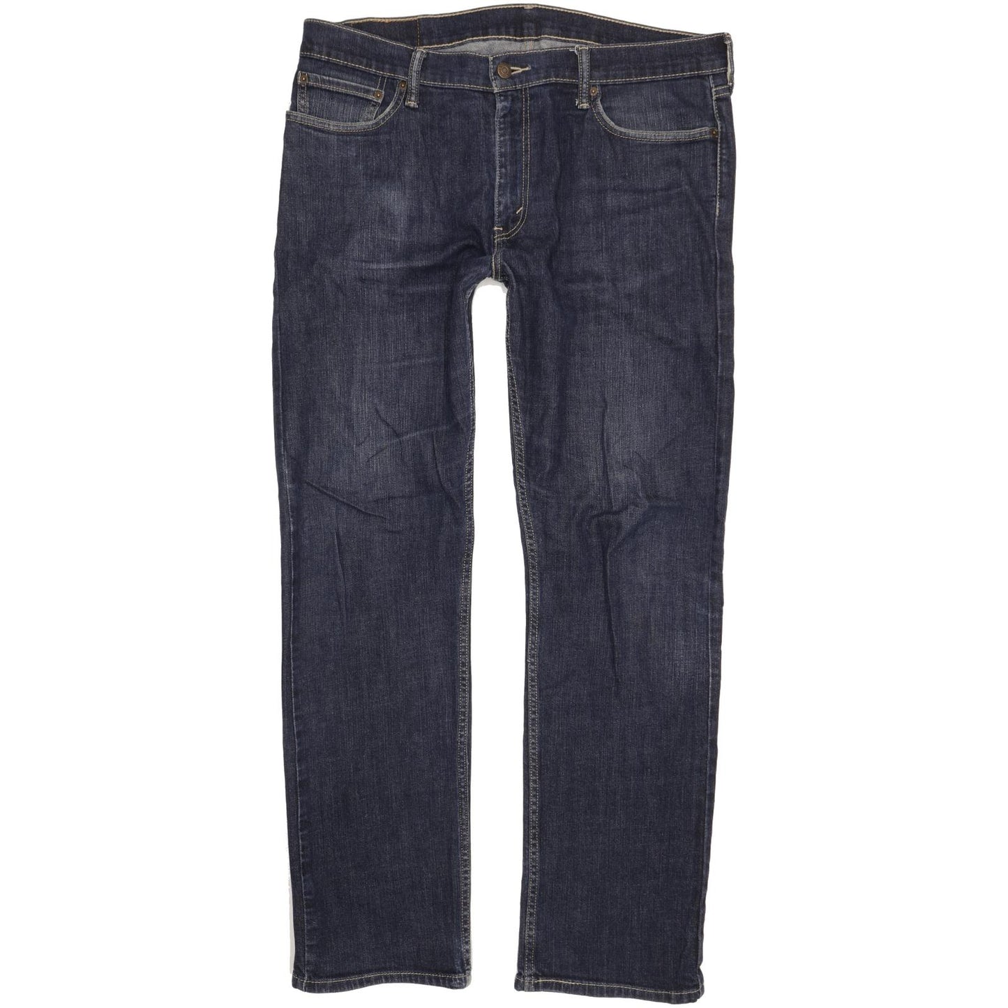 Levi's Men Blue Straight Regular Stretch Jeans W36 L33