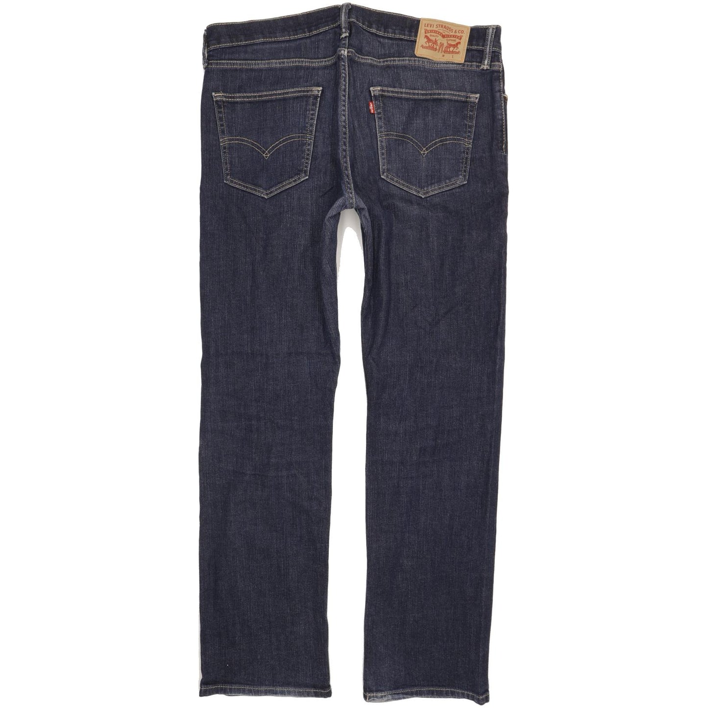 Levi's Men Blue Straight Regular Stretch Jeans W36 L33