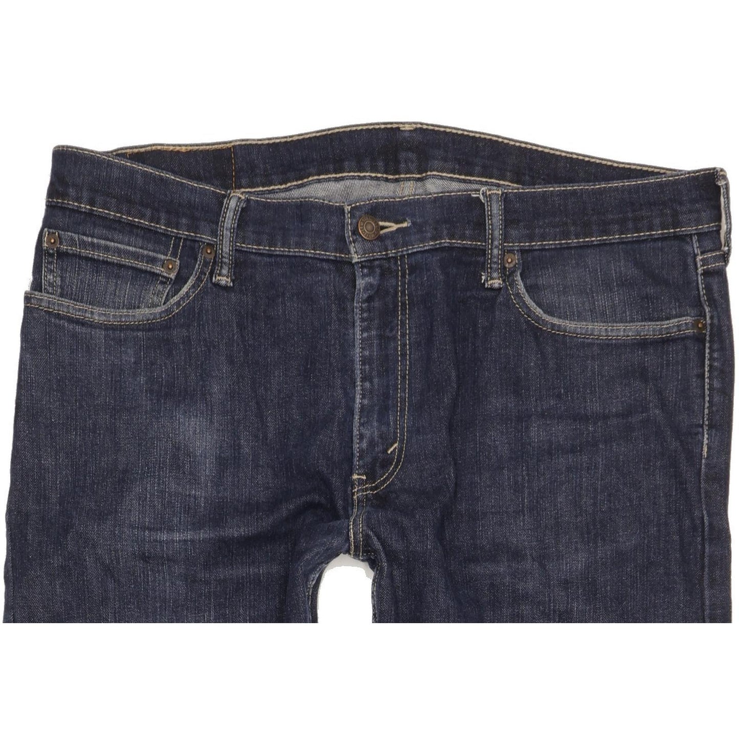 Levi's Men Blue Straight Regular Stretch Jeans W36 L33