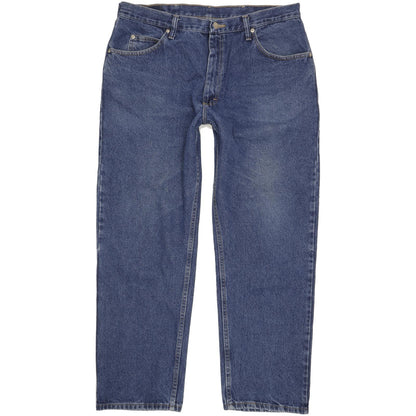 Wrangler Men Blue Straight Relaxed Jeans W38 L31