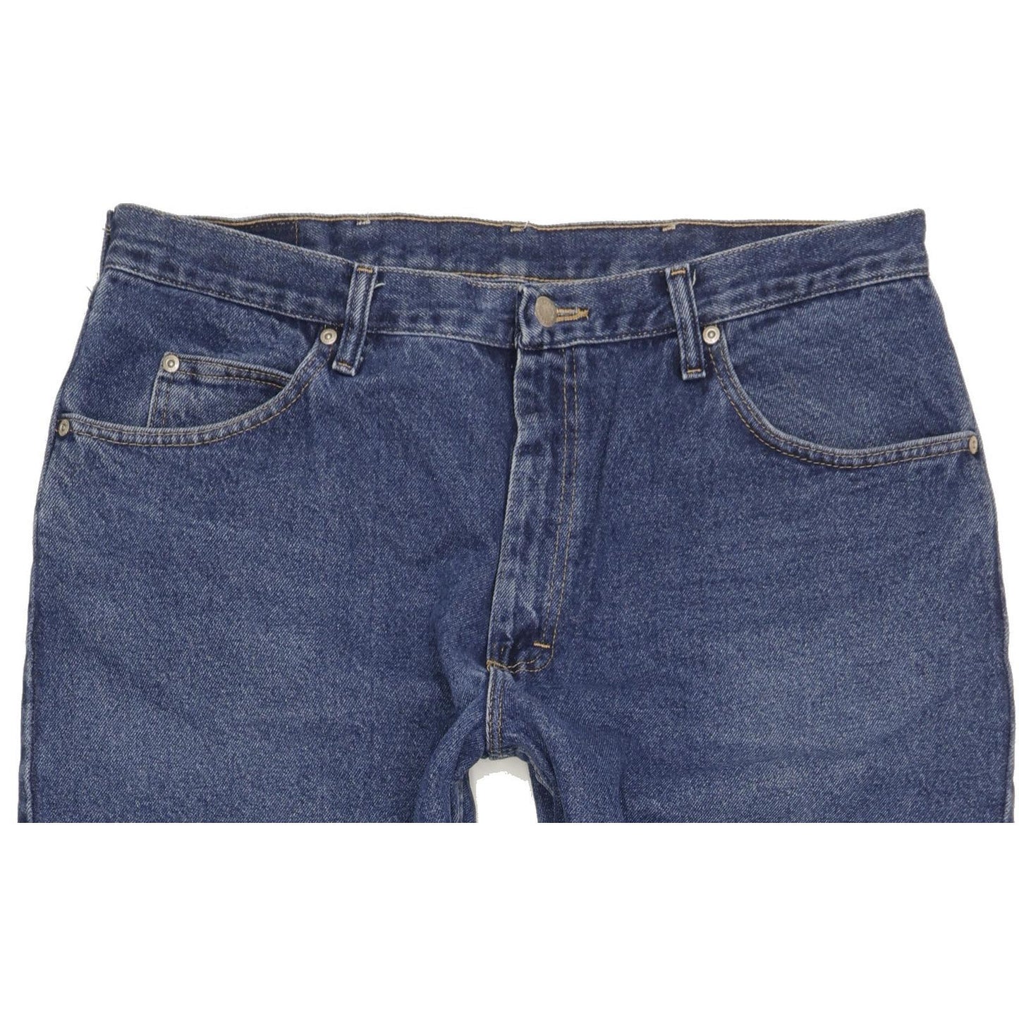 Wrangler Men Blue Straight Relaxed Jeans W38 L31